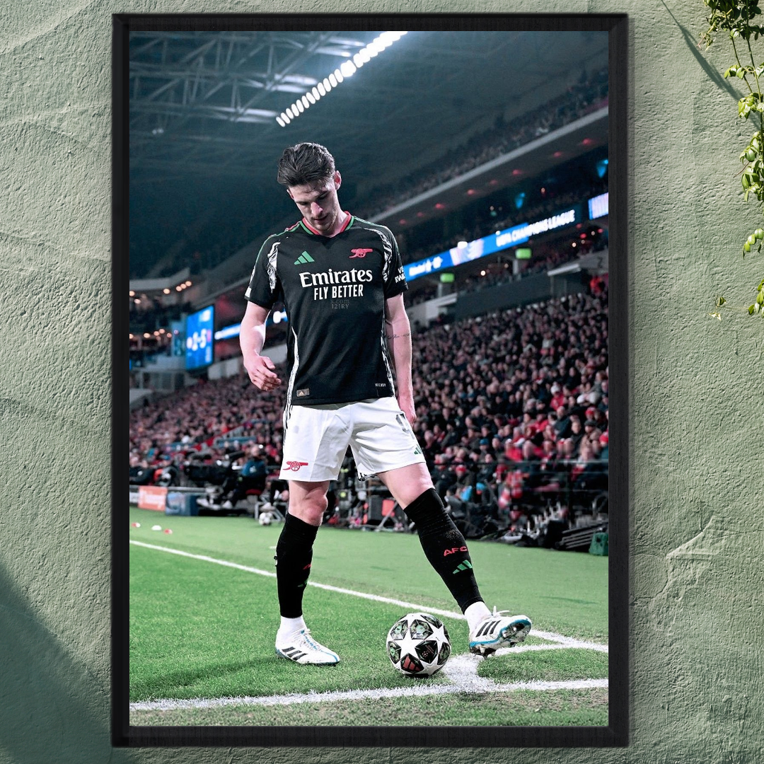 Declan Rice Framed Print – Aesthetic Wall Decor