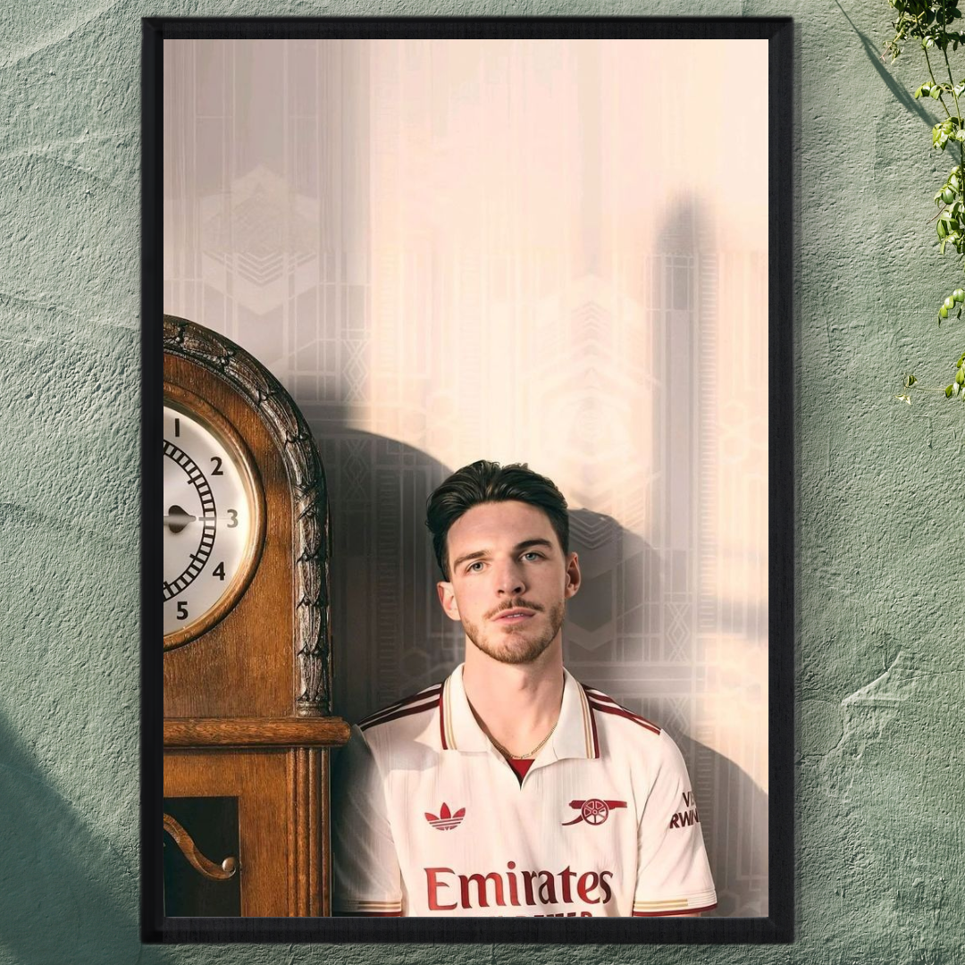 Declan Rice Framed Print – Aesthetic Wall Decor
