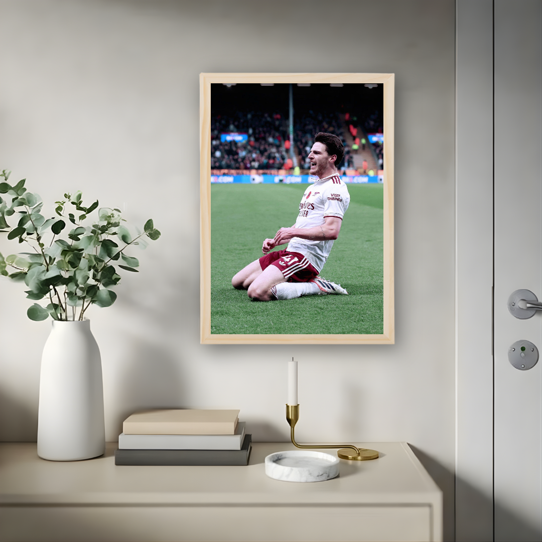 Declan Rice Framed Print – Aesthetic Wall Decor