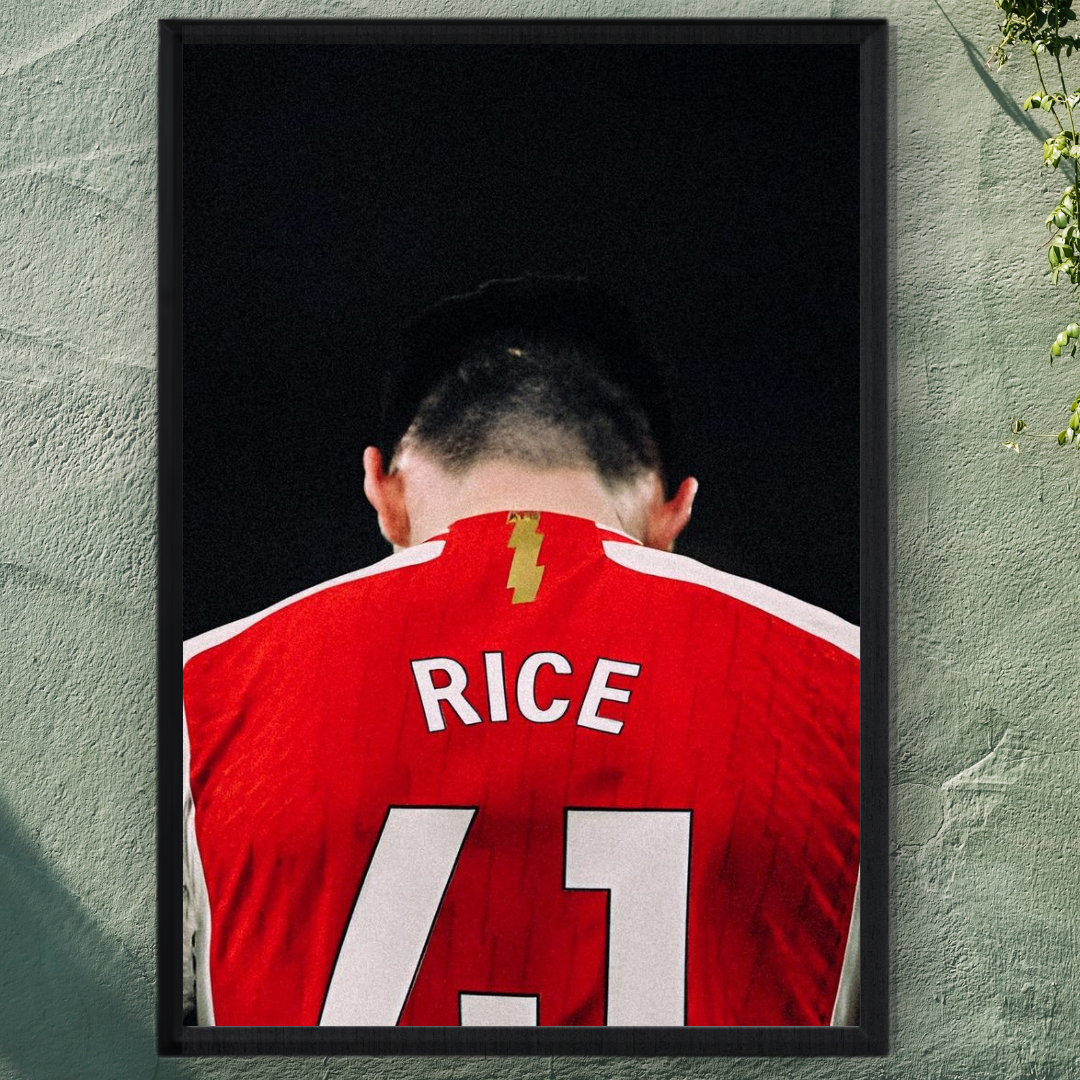 Declan Rice Framed Poster – Premium Wall Art