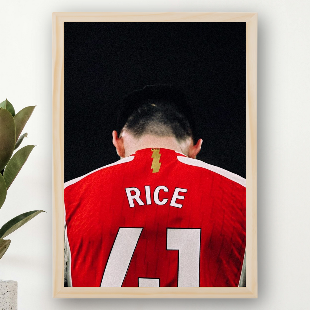 Declan Rice Framed Poster – Premium Wall Art