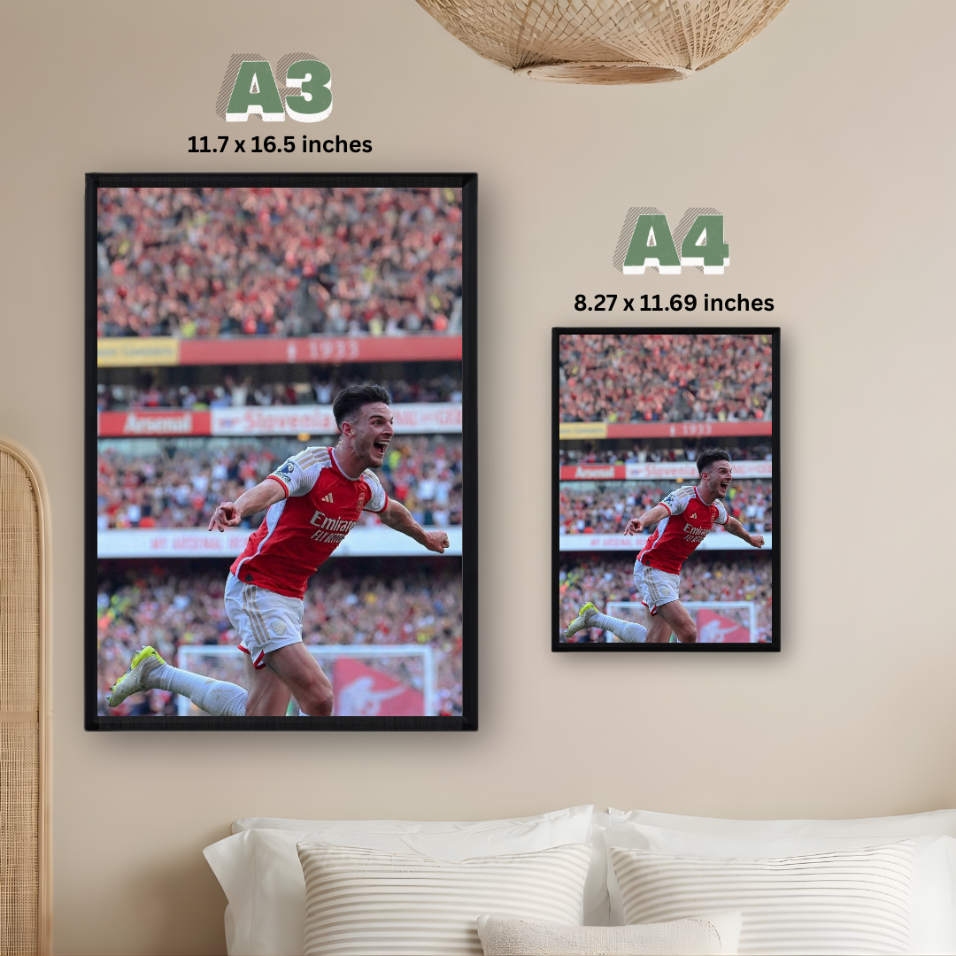 Declan Rice Poster – Modern Room Decor