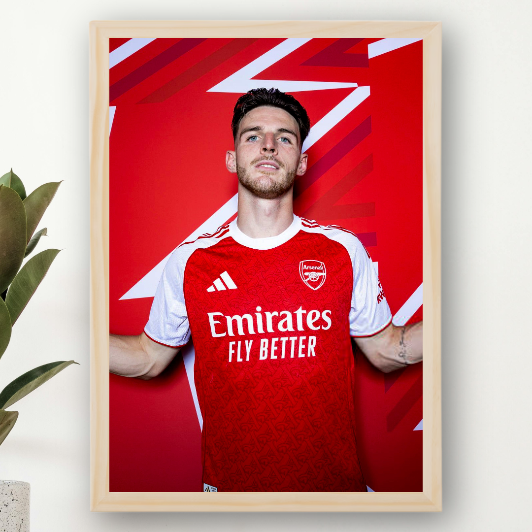 Declan Rice Poster – Modern Room Decor