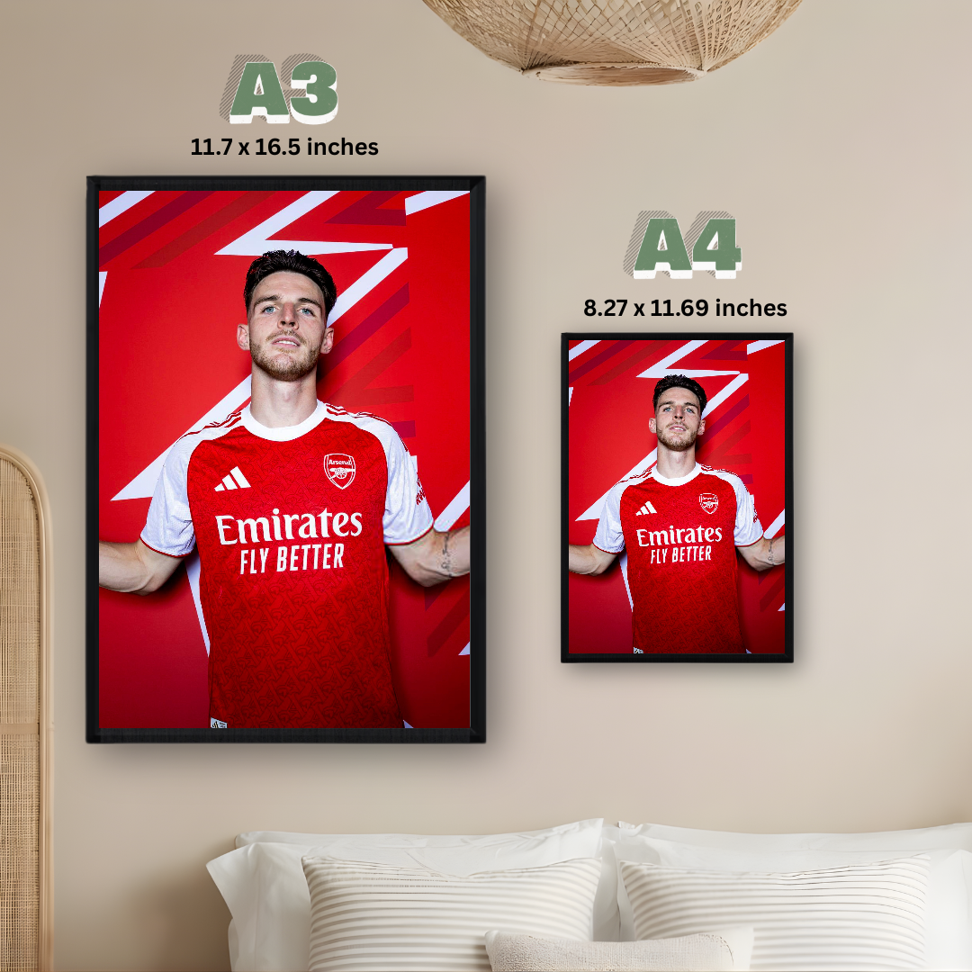 Declan Rice Poster – Modern Room Decor