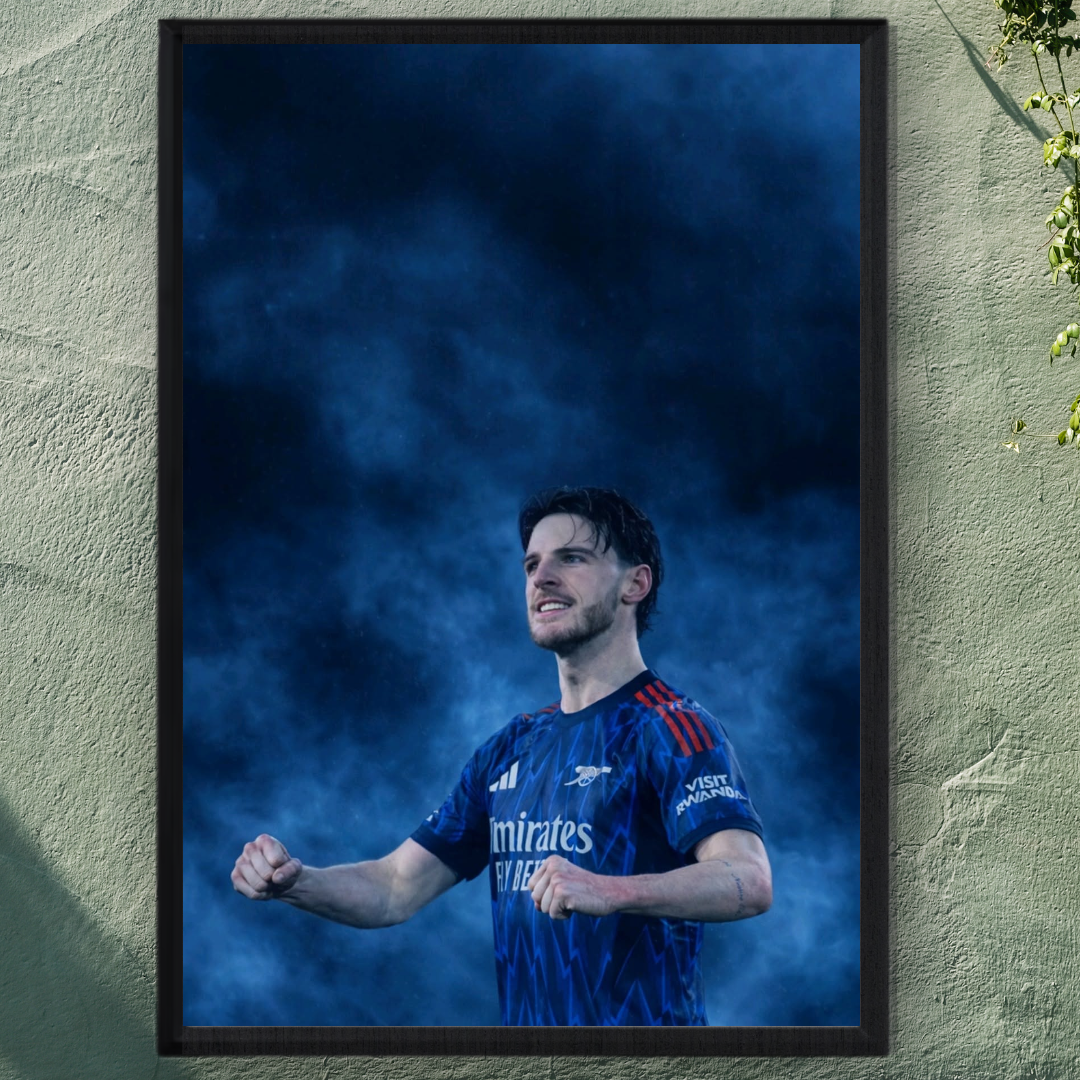 Declan Rice Framed Poster – Premium Wall Art