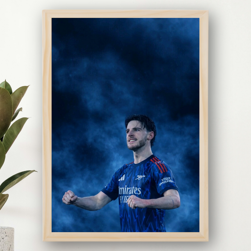 Declan Rice Framed Poster – Premium Wall Art
