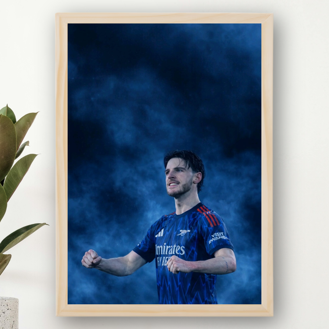 Declan Rice Framed Poster – Premium Wall Art