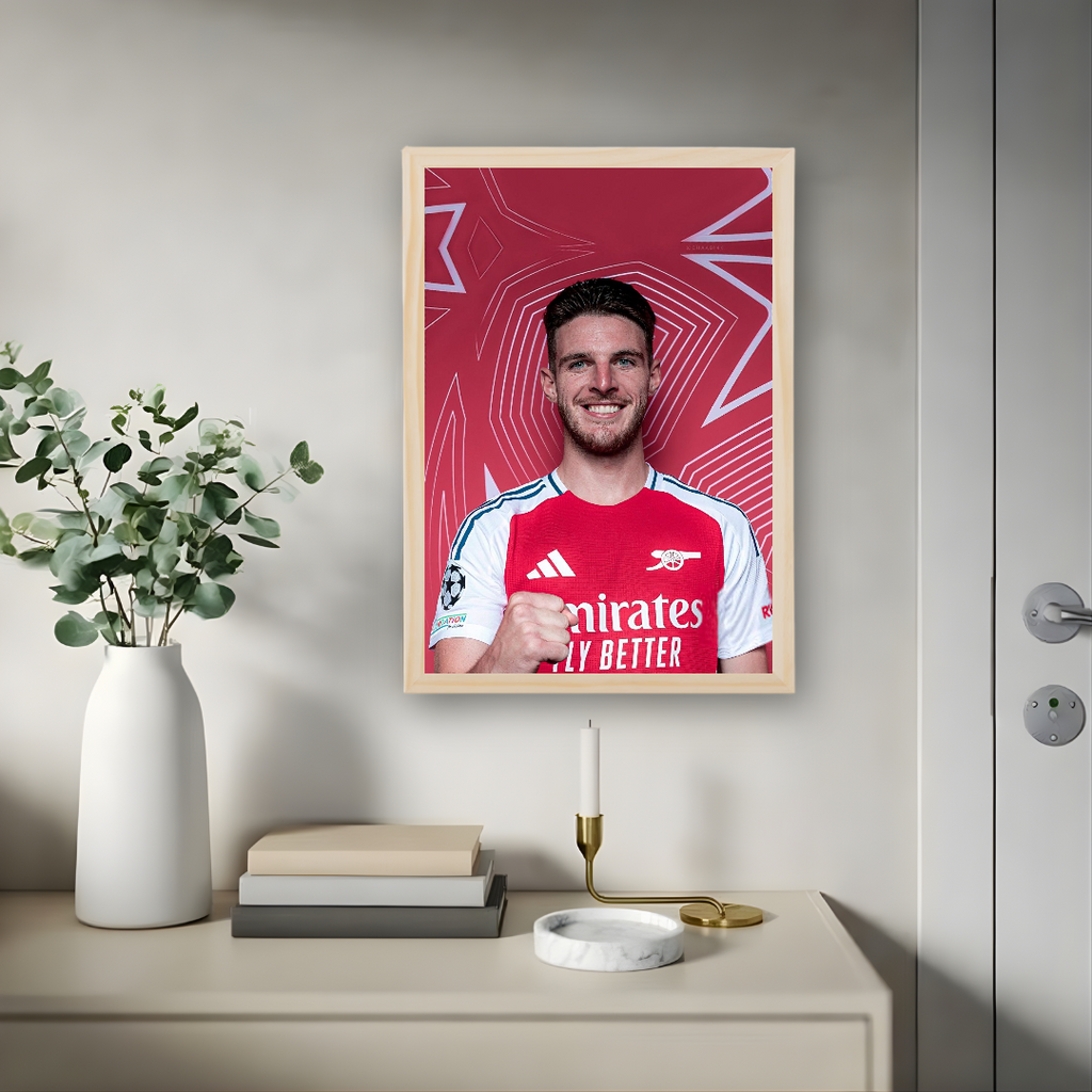 Declan Rice Poster – Modern Room Decor