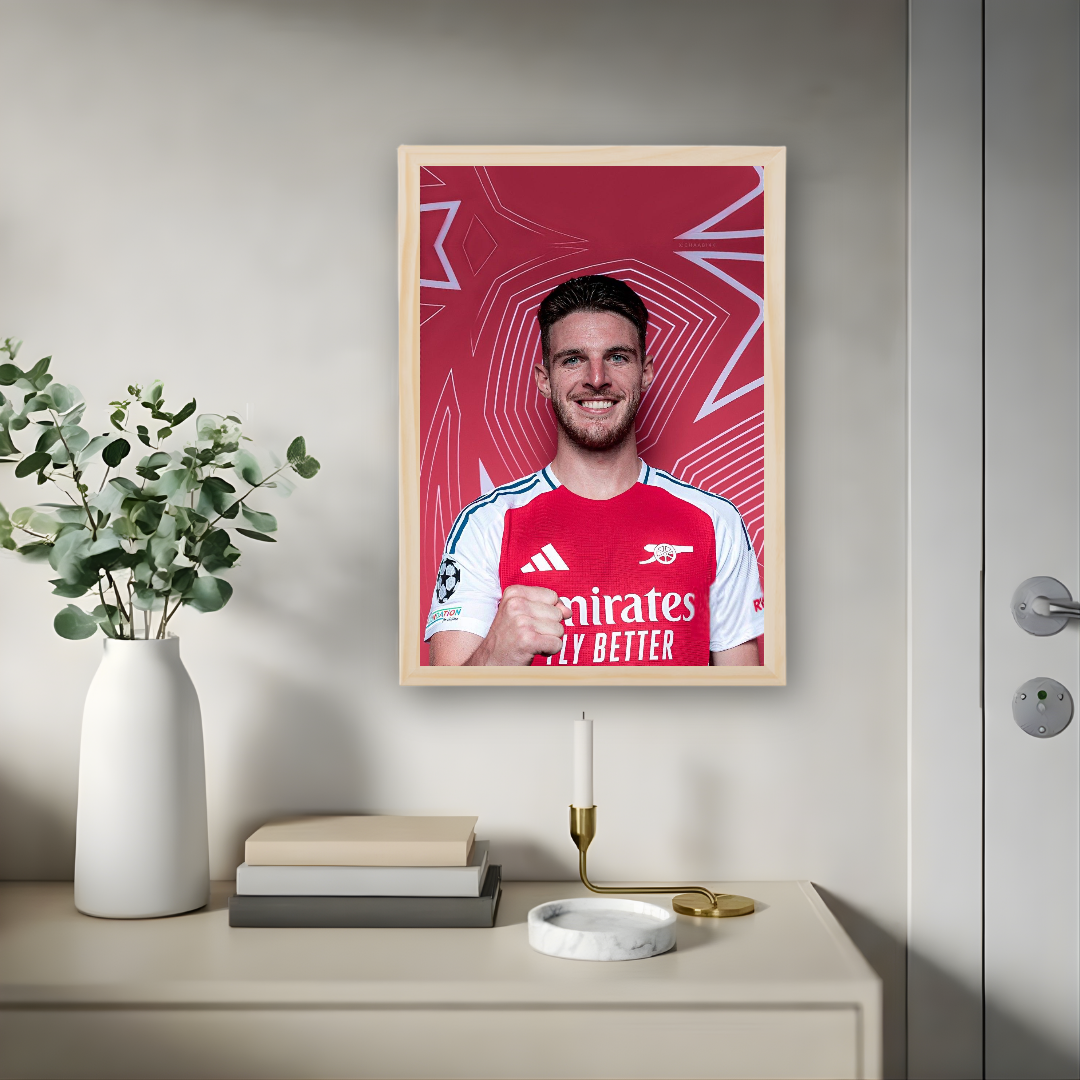 Declan Rice Poster – Modern Room Decor