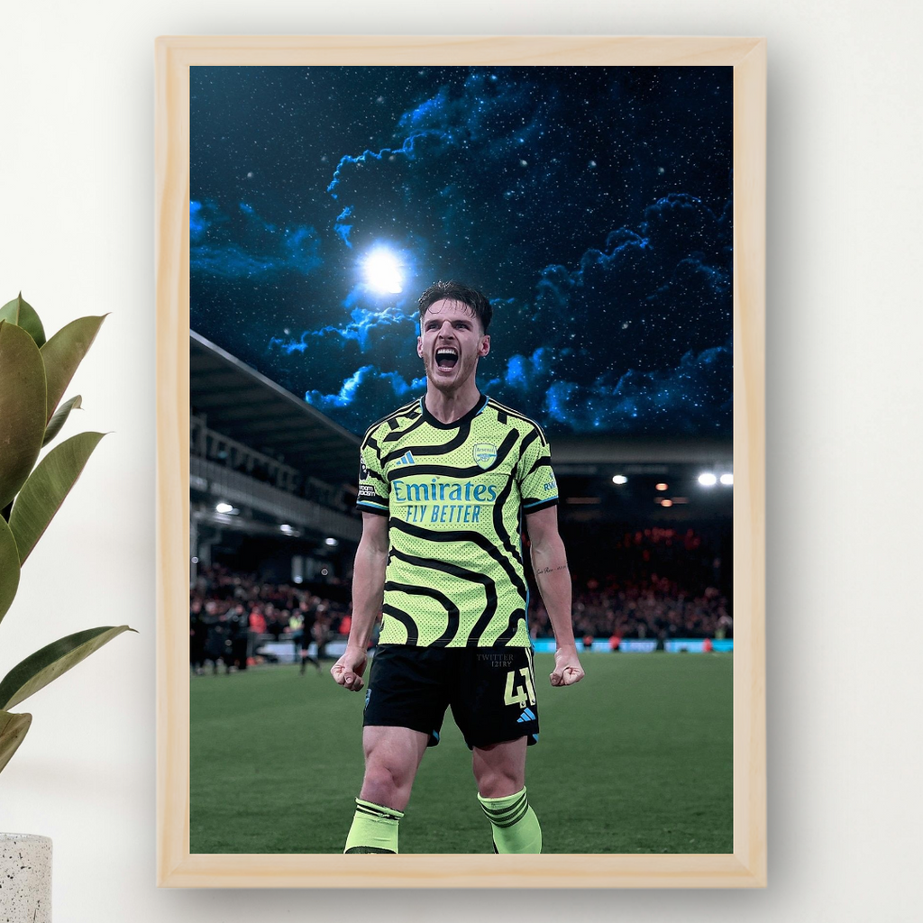 Declan Rice Framed Poster – Premium Wall Art