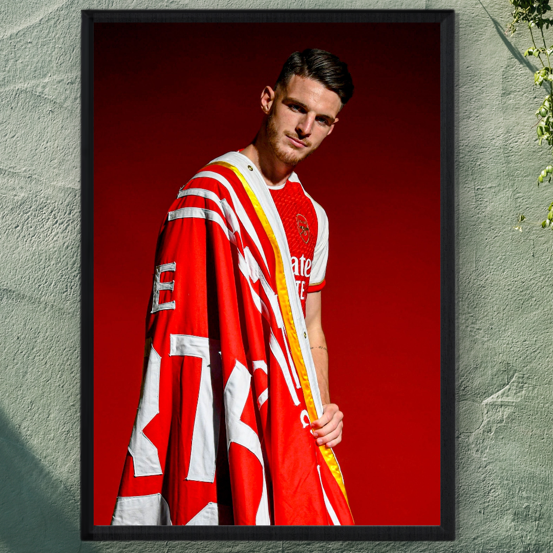 Declan Rice Framed Print – Aesthetic Wall Decor