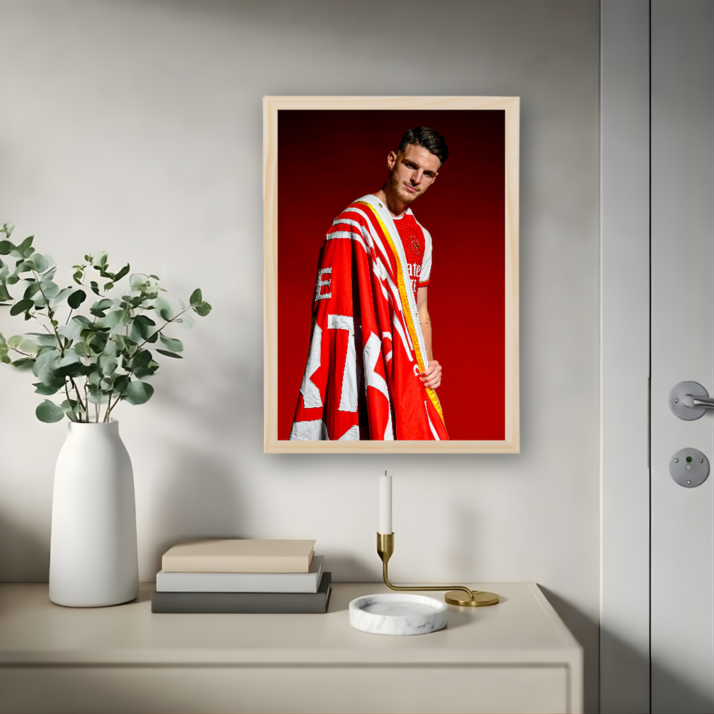 Declan Rice Framed Print – Aesthetic Wall Decor