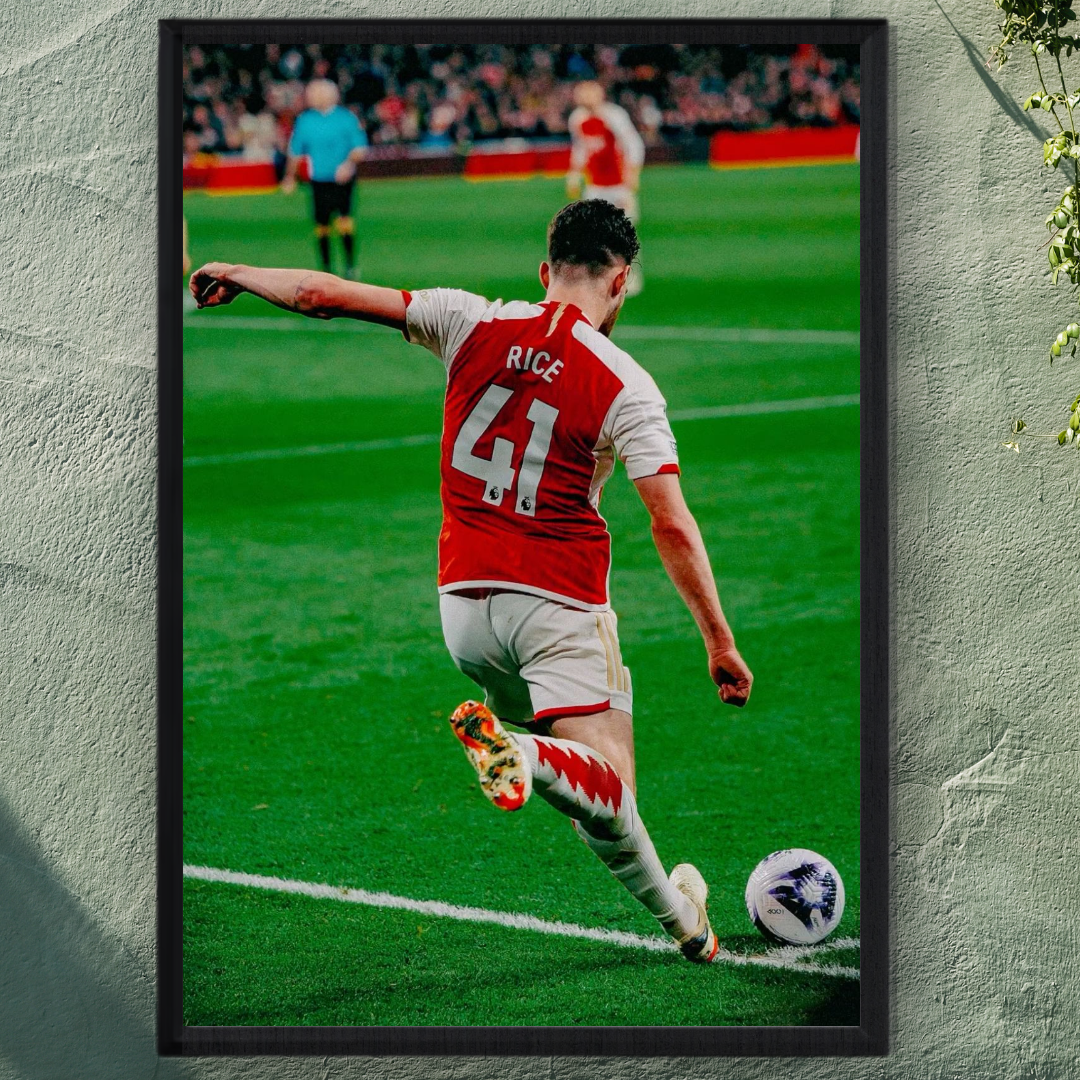Declan Rice Framed Print – Aesthetic Wall Decor