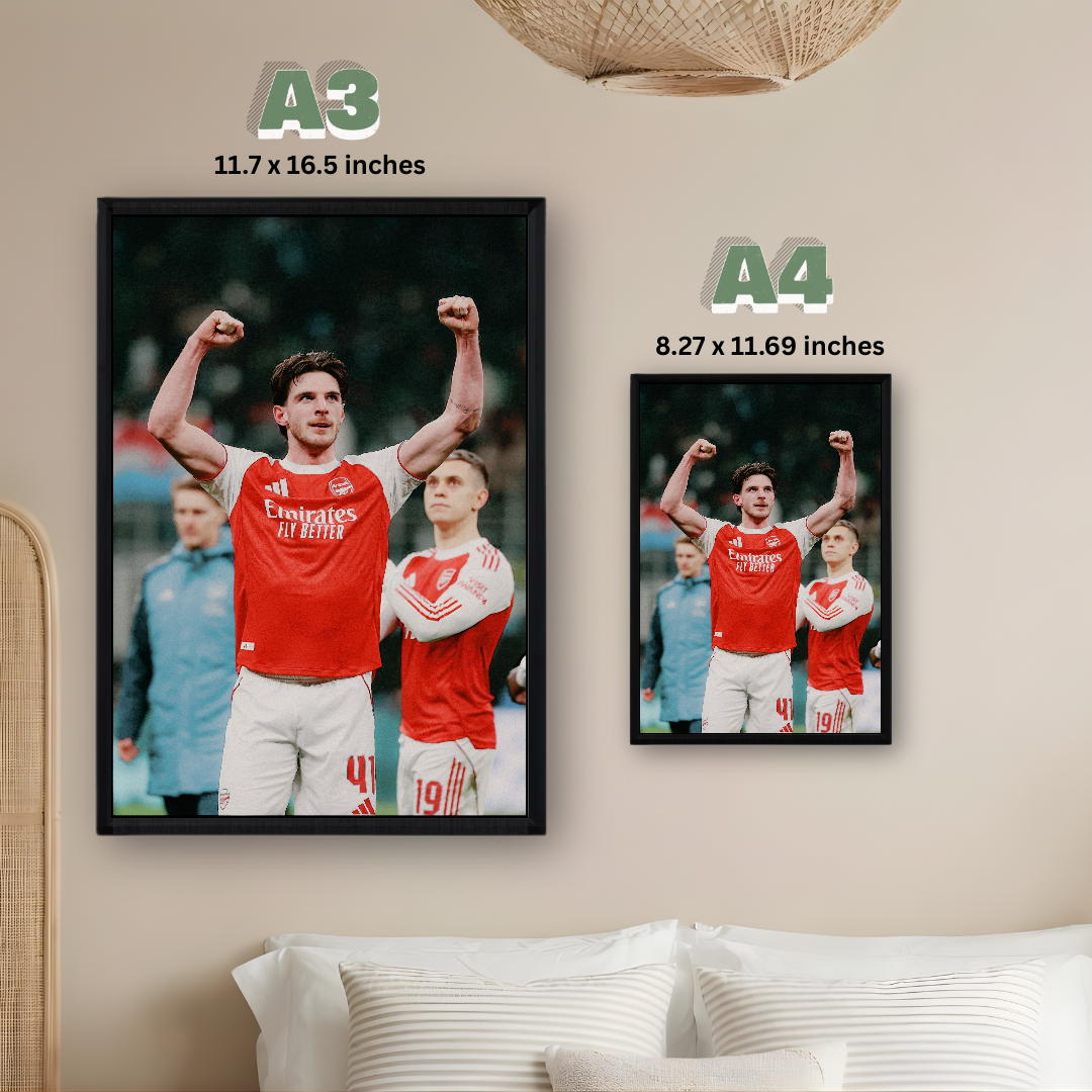 Declan Rice Poster – Modern Room Decor