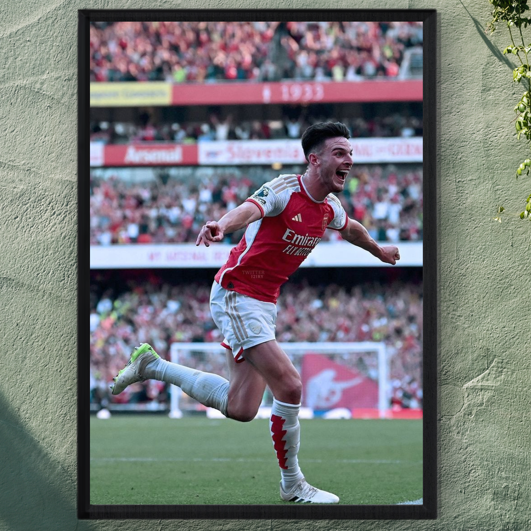 Declan Rice Framed Poster – Premium Wall Art