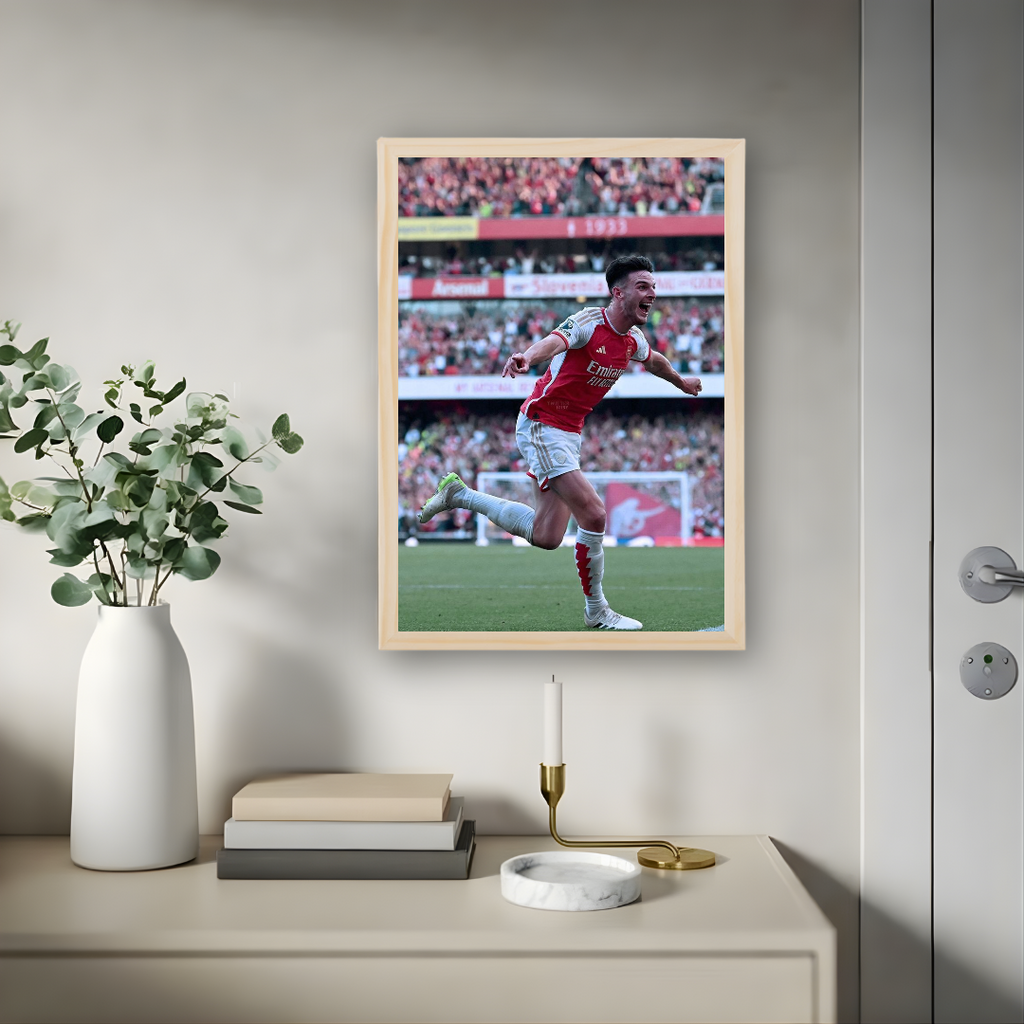 Declan Rice Framed Poster – Premium Wall Art