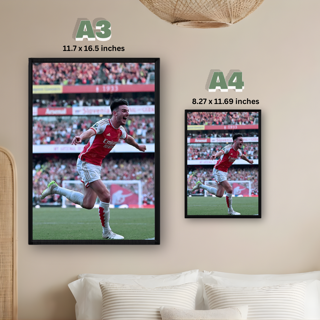 Declan Rice Framed Poster – Premium Wall Art