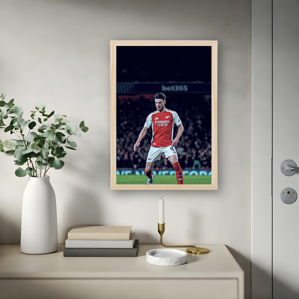Declan Rice Framed Poster – Premium Wall Art