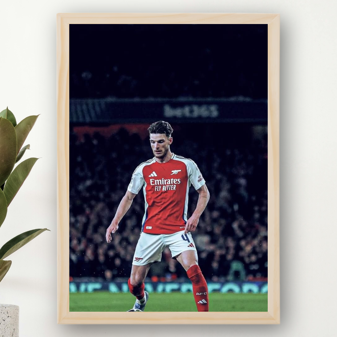 Declan Rice Framed Poster – Premium Wall Art