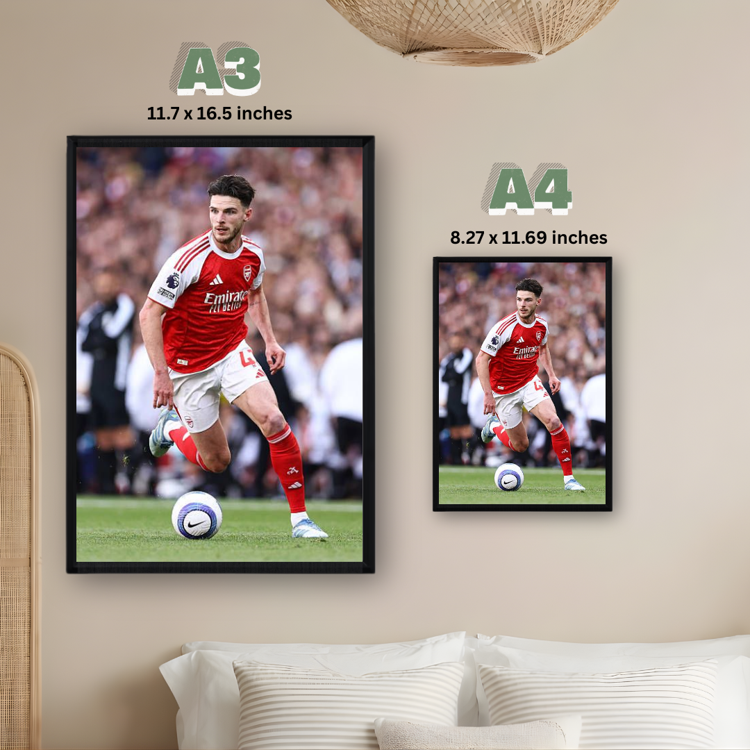 Declan Rice Poster – Modern Room Decor