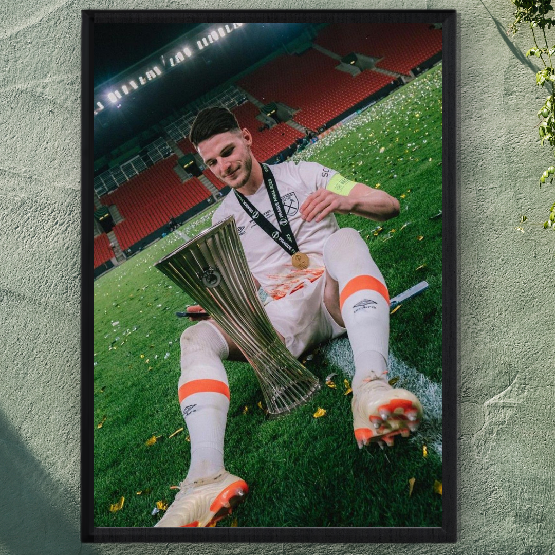 Declan Rice Framed Poster – Premium Wall Art