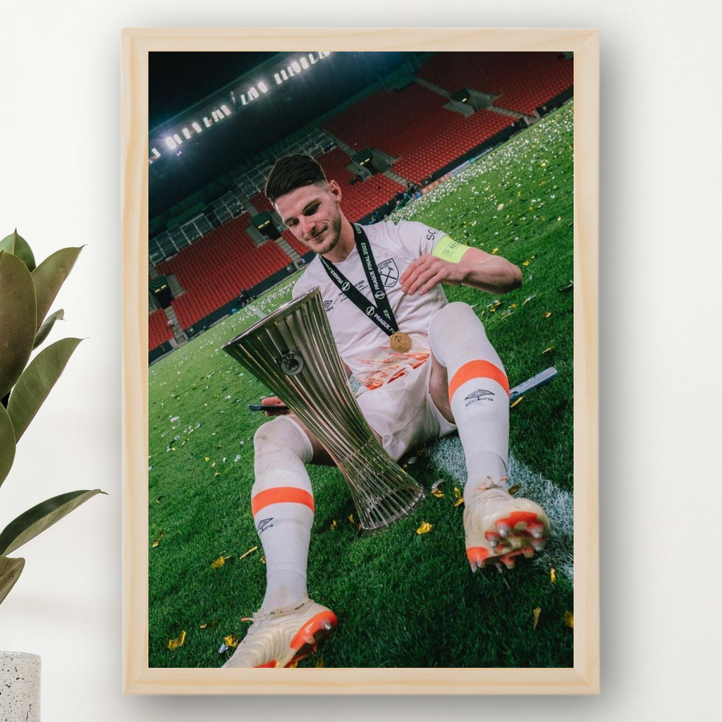 Declan Rice Framed Poster – Premium Wall Art