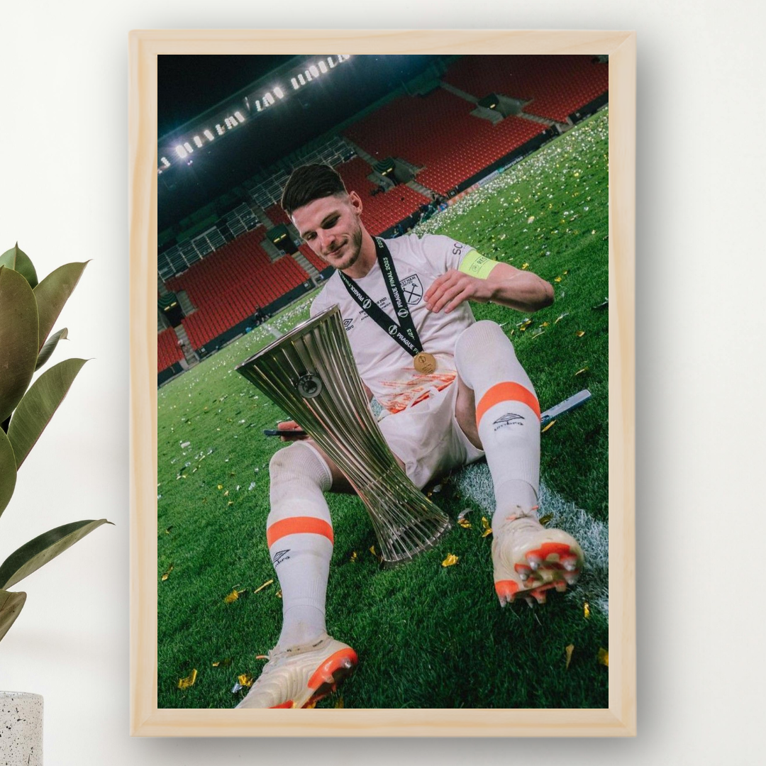 Declan Rice Framed Poster – Premium Wall Art