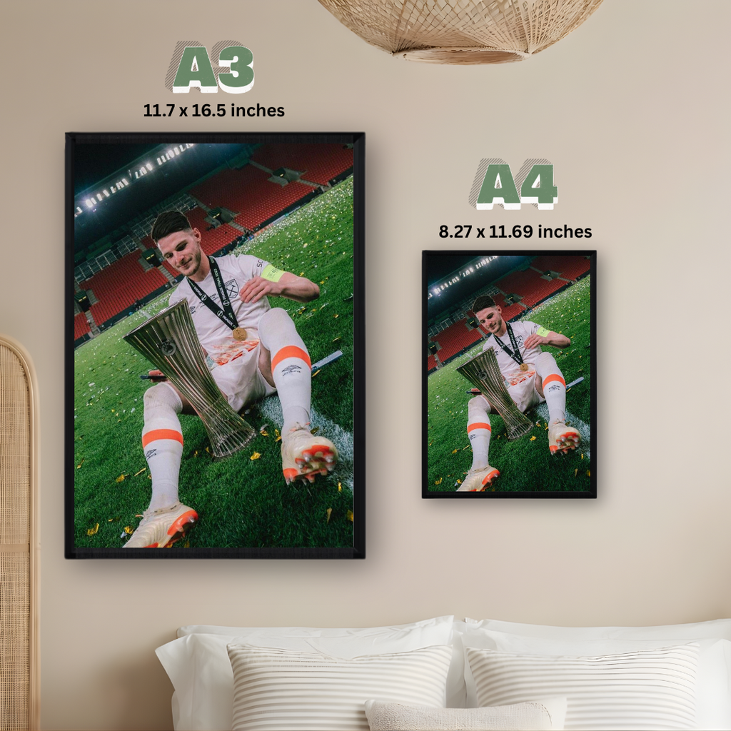 Declan Rice Framed Poster – Premium Wall Art