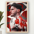 Declan Rice Framed Poster – Premium Wall Art