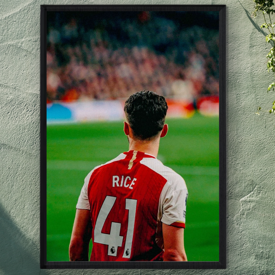 Declan Rice Framed Poster – Premium Wall Art