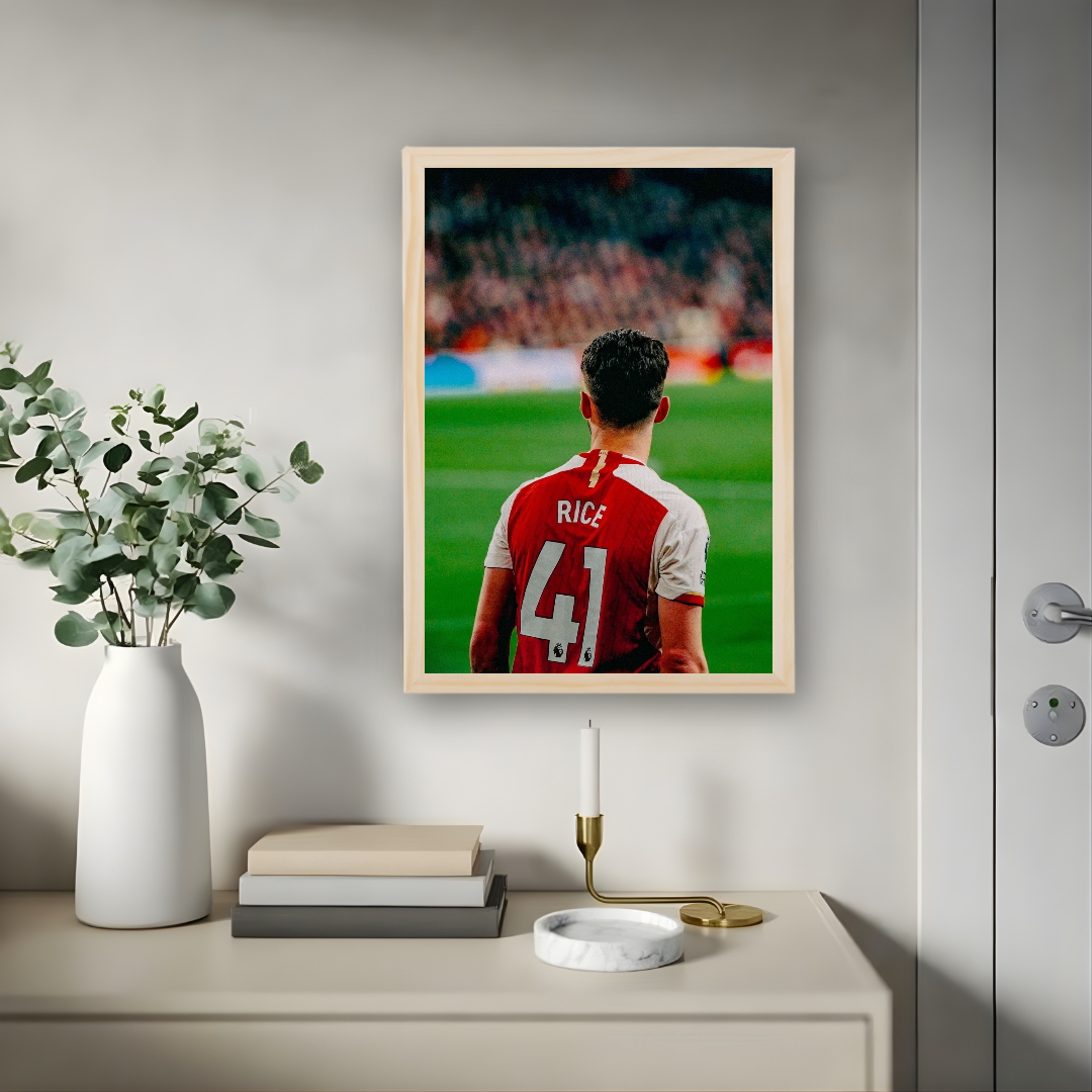 Declan Rice Framed Poster – Premium Wall Art