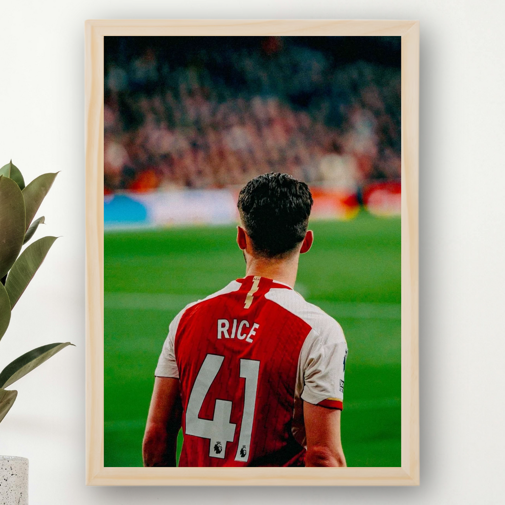 Declan Rice Framed Poster – Premium Wall Art