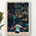 Lionel Messi Framed Poster – Premium Wall Art