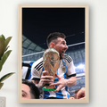 Lionel Messi Framed Poster – Premium Wall Art