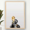 Lionel Messi Framed Poster – Premium Wall Art