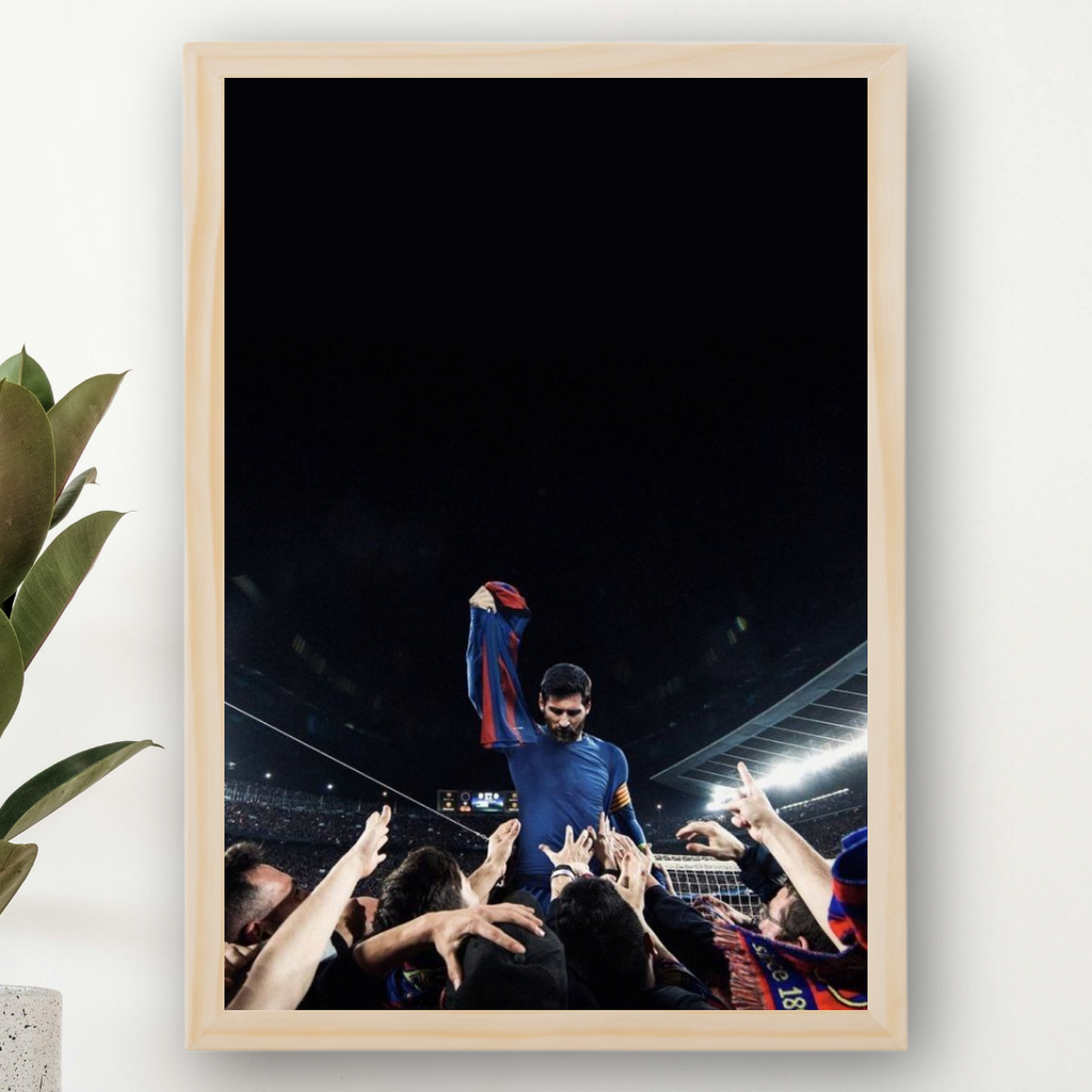 Lionel Messi Framed Print – Aesthetic Wall Decor