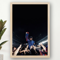 Lionel Messi Framed Print – Aesthetic Wall Decor