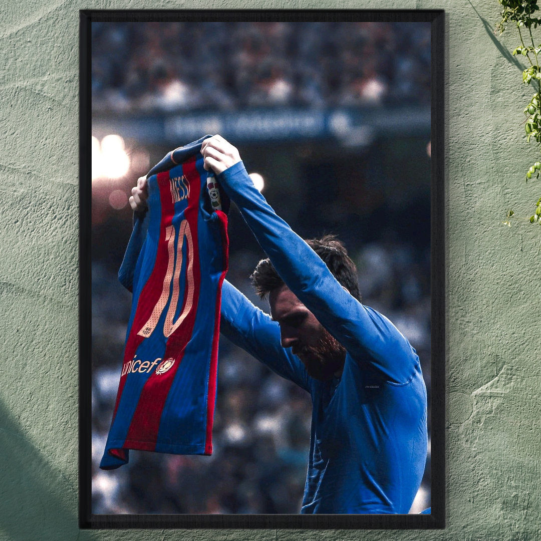 Lionel Messi Poster – Modern Room Decor