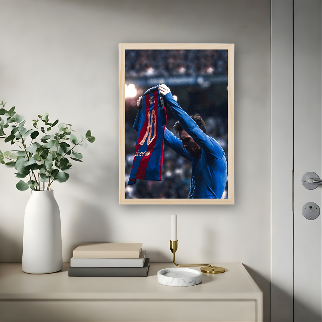 Lionel Messi Poster – Modern Room Decor