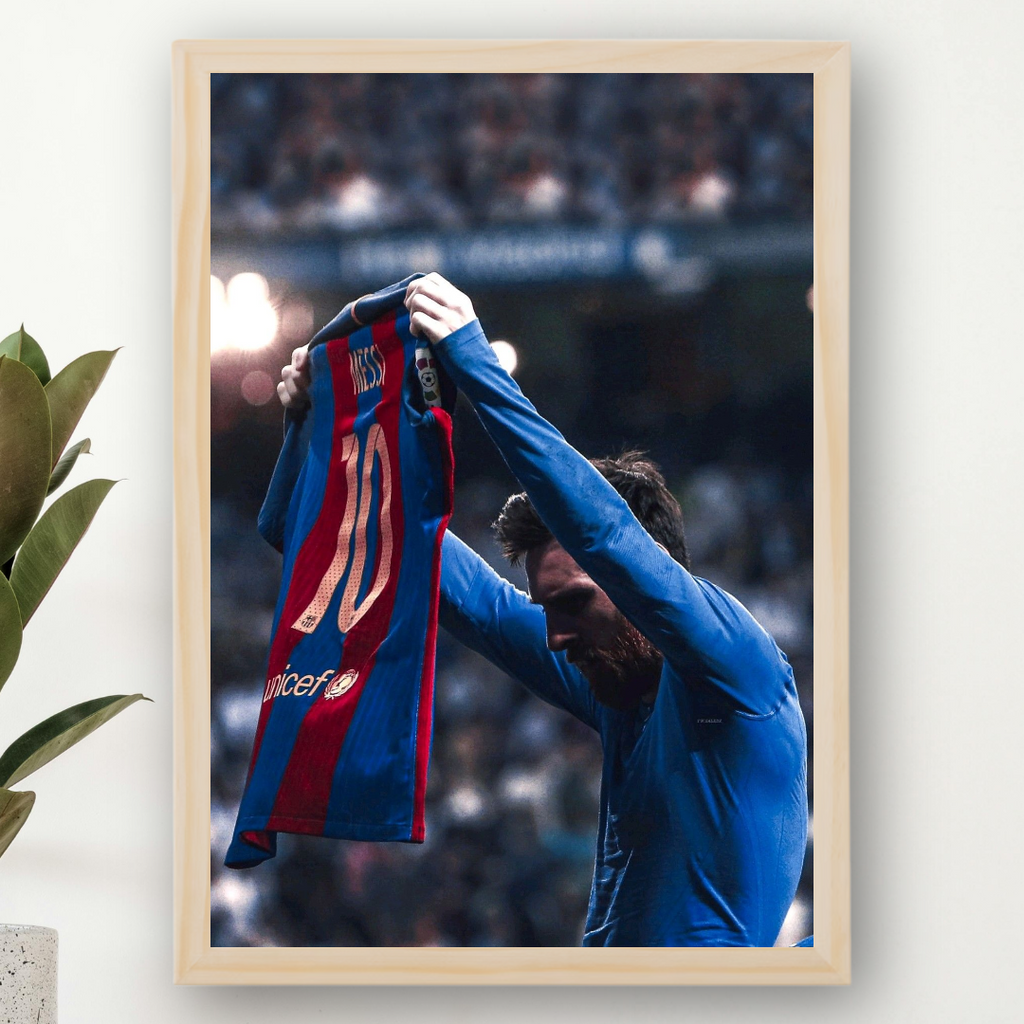 Lionel Messi Poster – Modern Room Decor