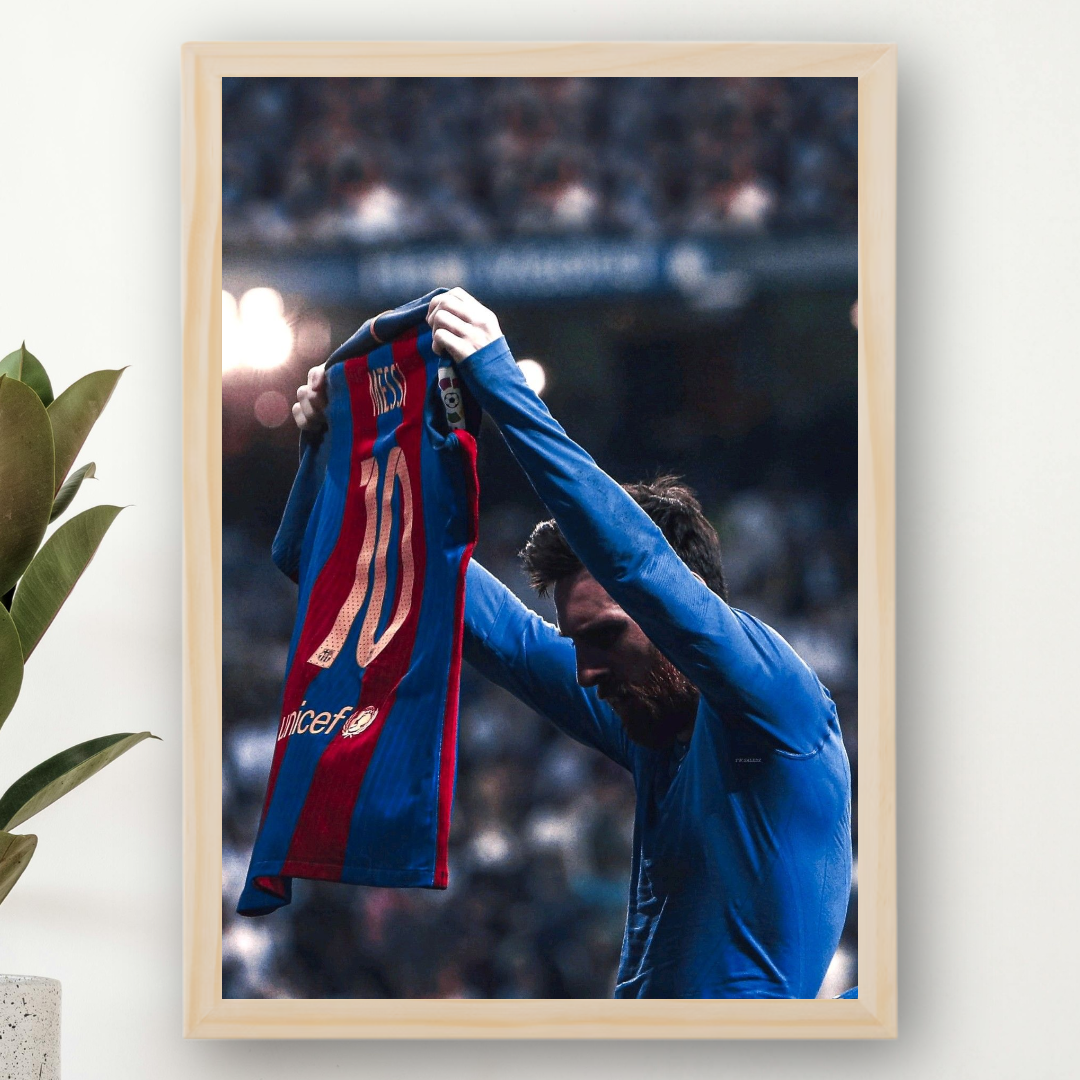 Lionel Messi Poster – Modern Room Decor