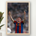 Lionel Messi Framed Print – Aesthetic Wall Decor