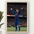 Lionel Messi Framed Print – Aesthetic Wall Decor