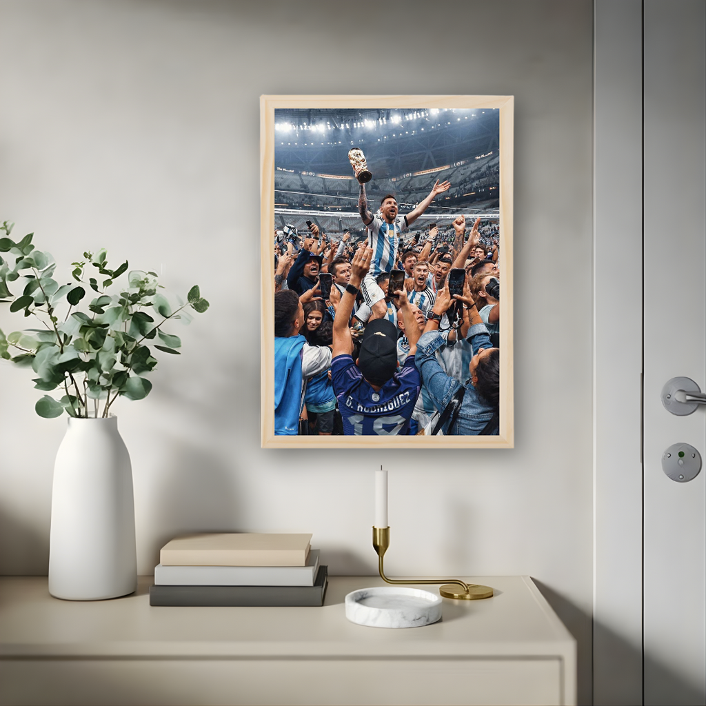 Lionel Messi Poster – Modern Room Decor