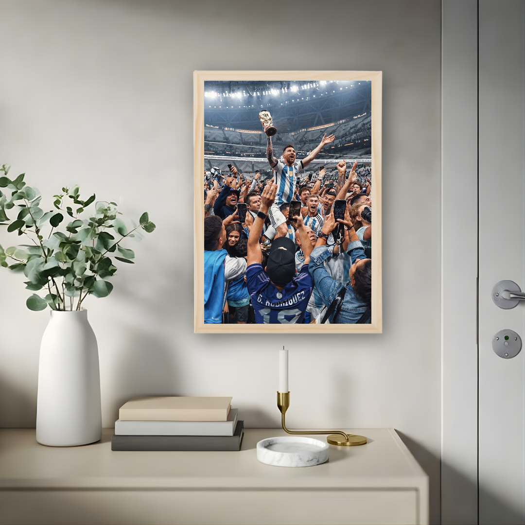 Lionel Messi Poster – Modern Room Decor