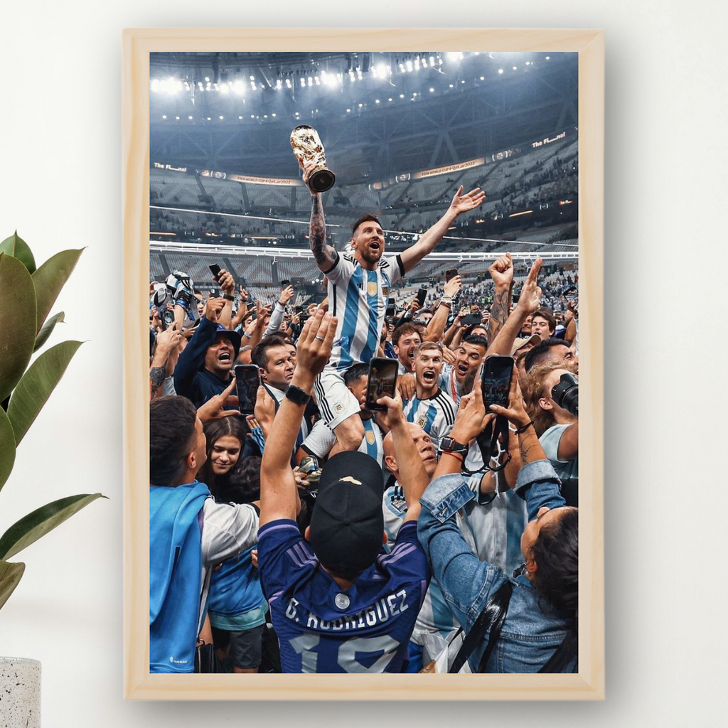 Lionel Messi Poster – Modern Room Decor