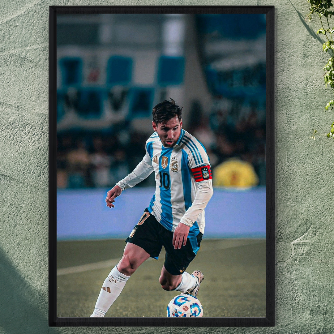 Lionel Messi Poster – Modern Room Decor