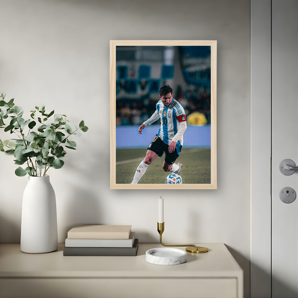 Lionel Messi Poster – Modern Room Decor