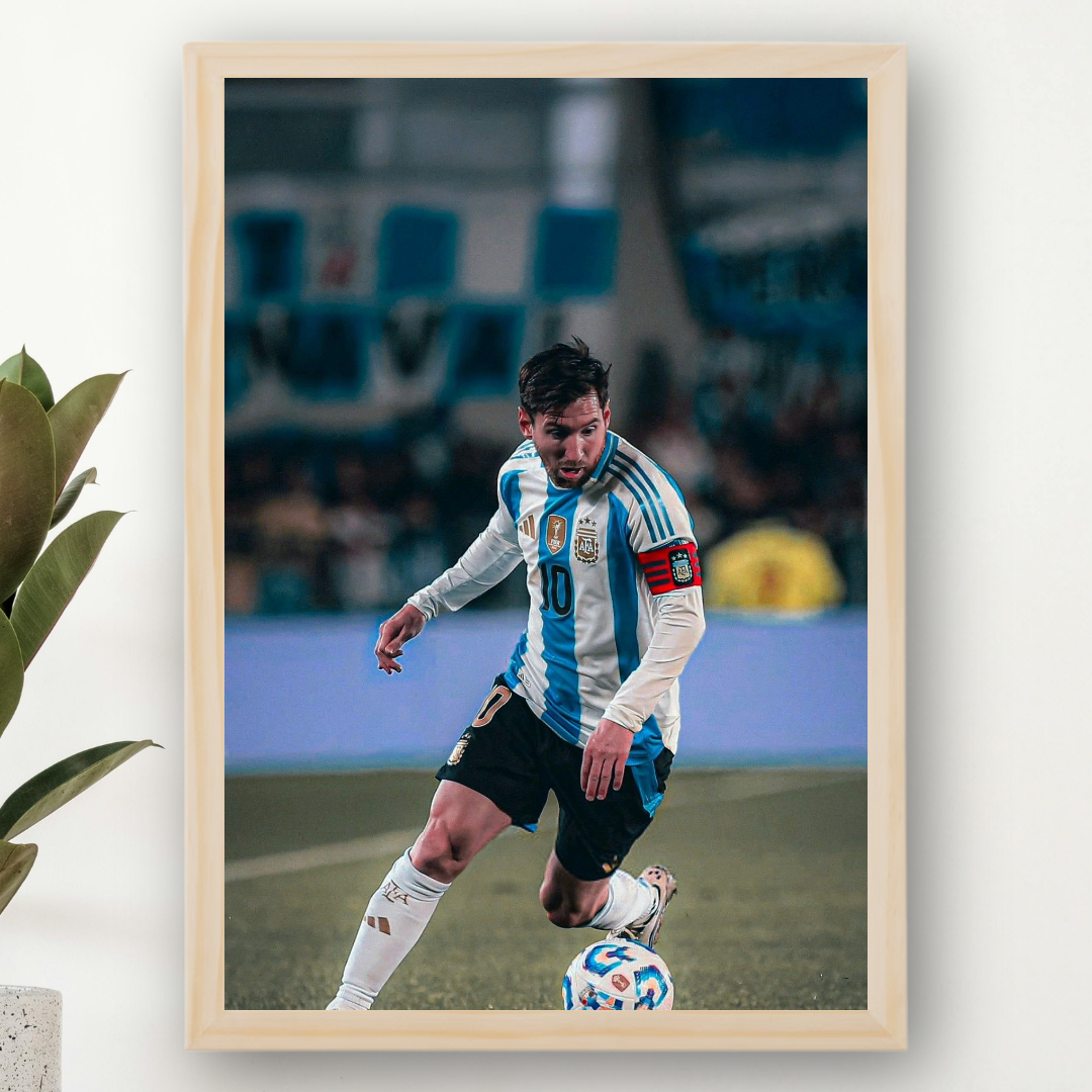 Lionel Messi Poster – Modern Room Decor