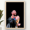 Lionel Messi Framed Print – Aesthetic Wall Decor